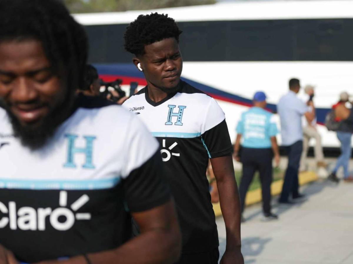 Día de entreno de Honduras: Los 'novatos' y el legionario que volvió