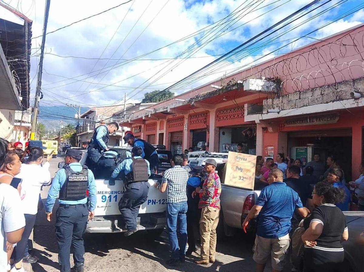 Cámara de seguridad capta a presunto asaltante que disparó contra ingeniero en Comayagua