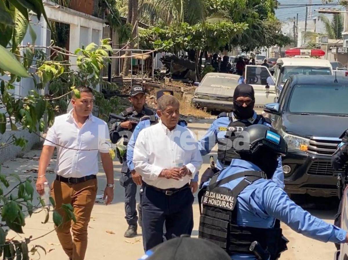 Ministro de Seguridad se pronuncia tras captura del exalcalde Adán Fúnez