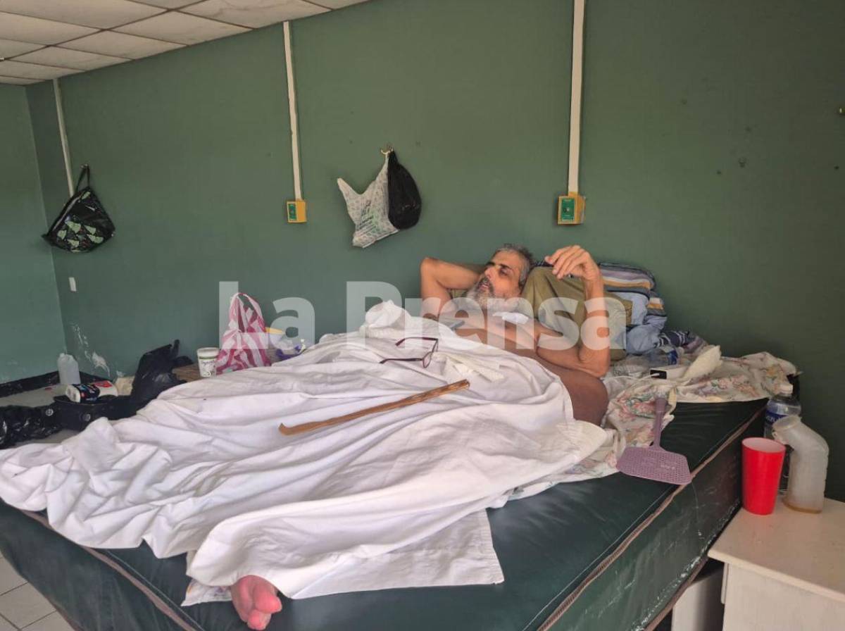El dramático llamado que hizo Nasser Hilsaca antes de morir en el Hospital Atlántida