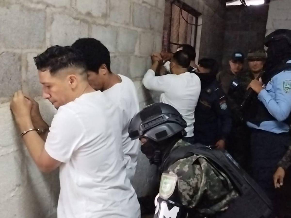 Imágenes del operativo de traslado de reclusos vinculados a la extorsión