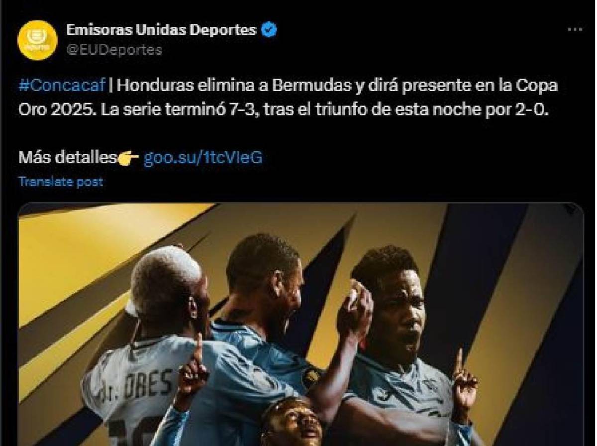 Prensa de Honduras no perdona: esto dicen pese a triunfo ante Bermudas