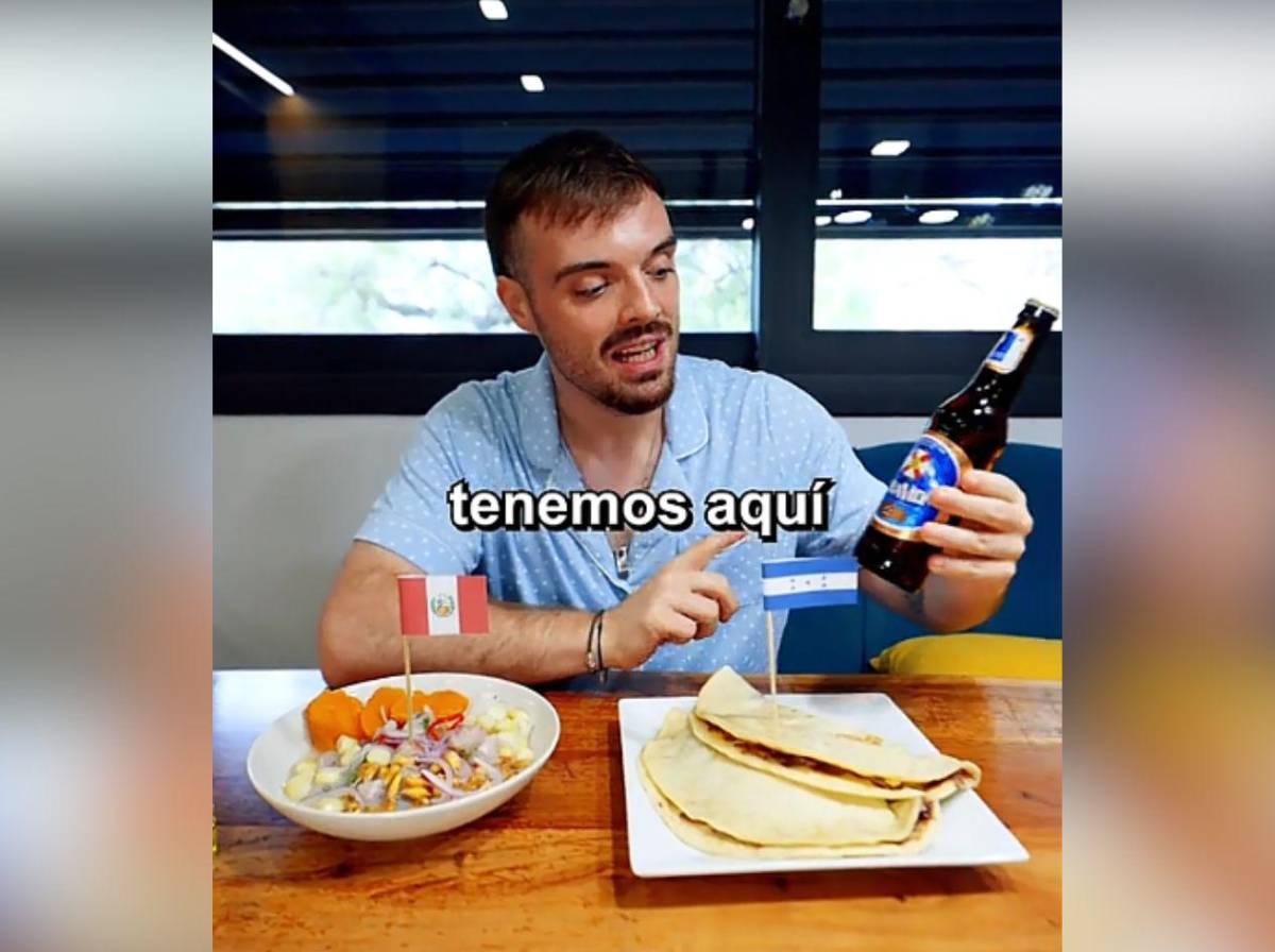 Honduras y Perú se enfrentan en el Mundial de Comidas de Ibai: baleadas vs Ceviche
