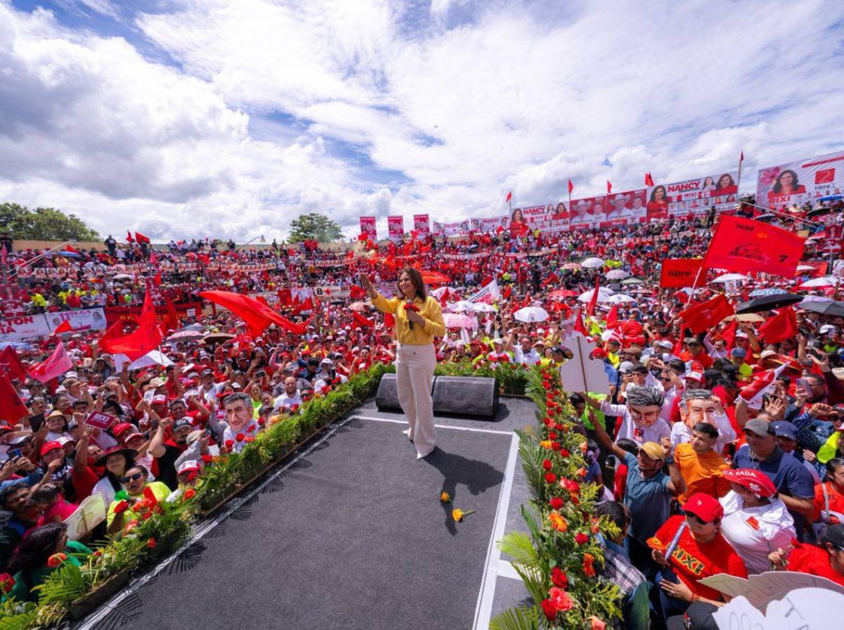 Rixi Moncada en Danlí: La primera etapa de la refundación ha sido exitosa