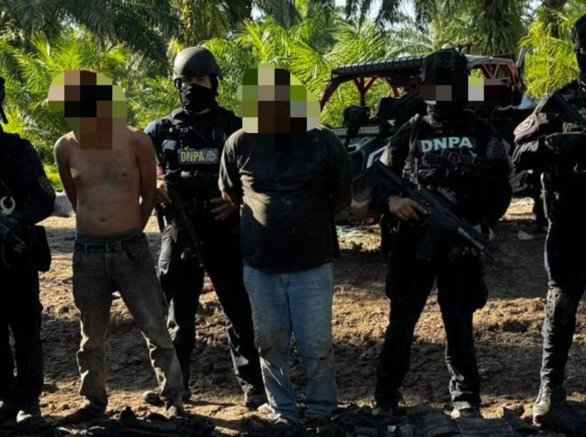 Disparos, armas de guerra y droga: así cayó el líder de La Kleivona en Choloma