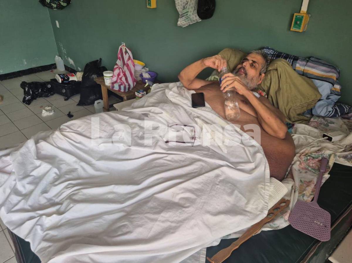 El dramático llamado que hizo Nasser Hilsaca antes de morir en el Hospital Atlántida