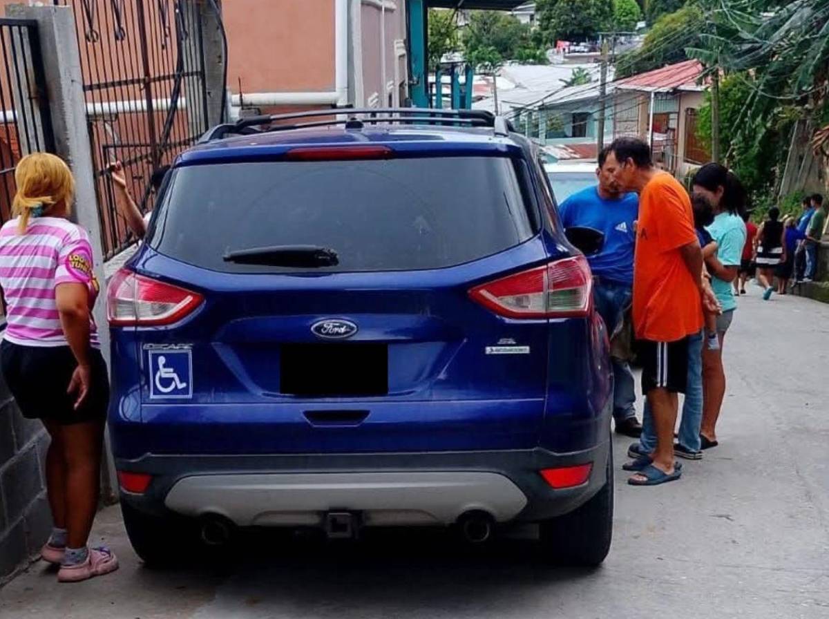 Crimen en Choloma: Darling fue acribillado segundos después de estacionar su carro