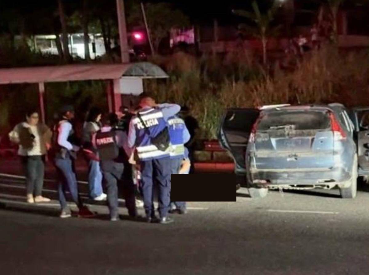 Víctimas del ataque armado en Potrerillos iban en una CRV sin placas