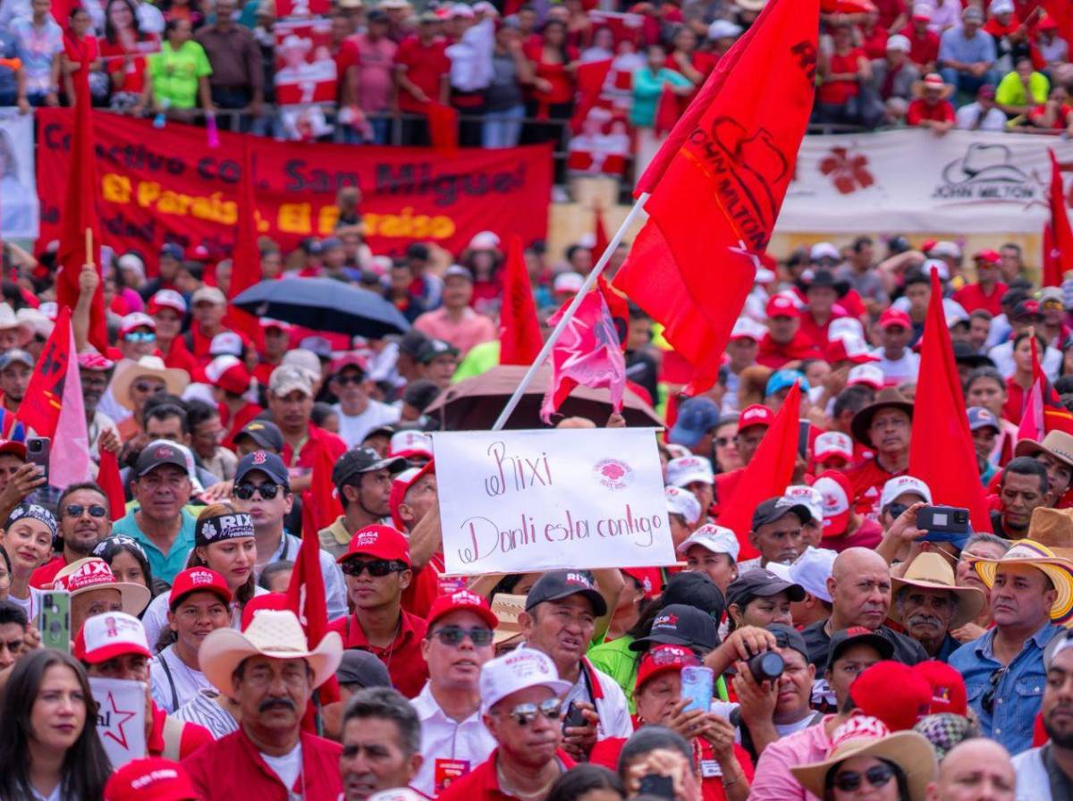 Rixi Moncada en Danlí: La primera etapa de la refundación ha sido exitosa