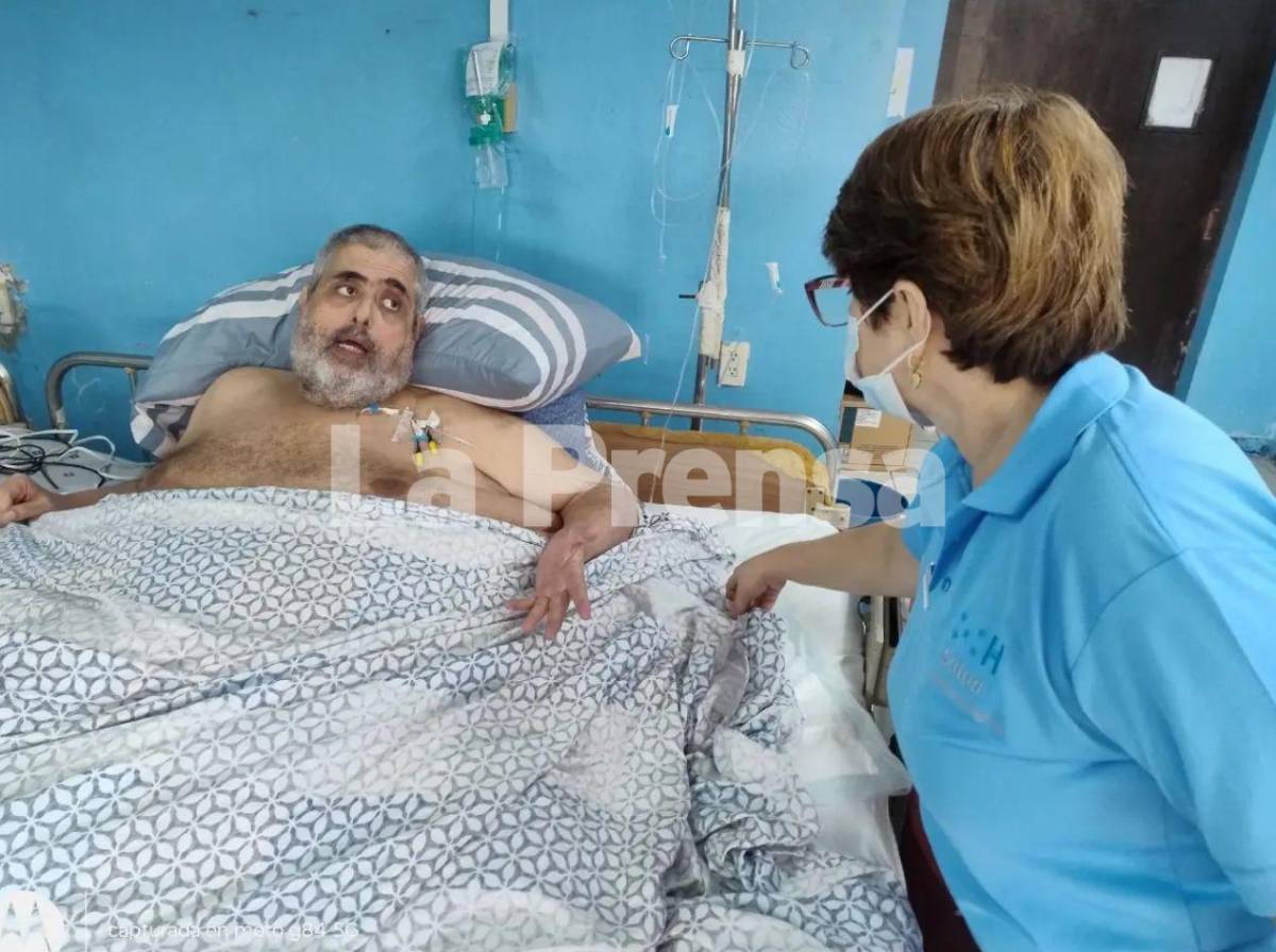 El dramático llamado que hizo Nasser Hilsaca antes de morir en el Hospital Atlántida