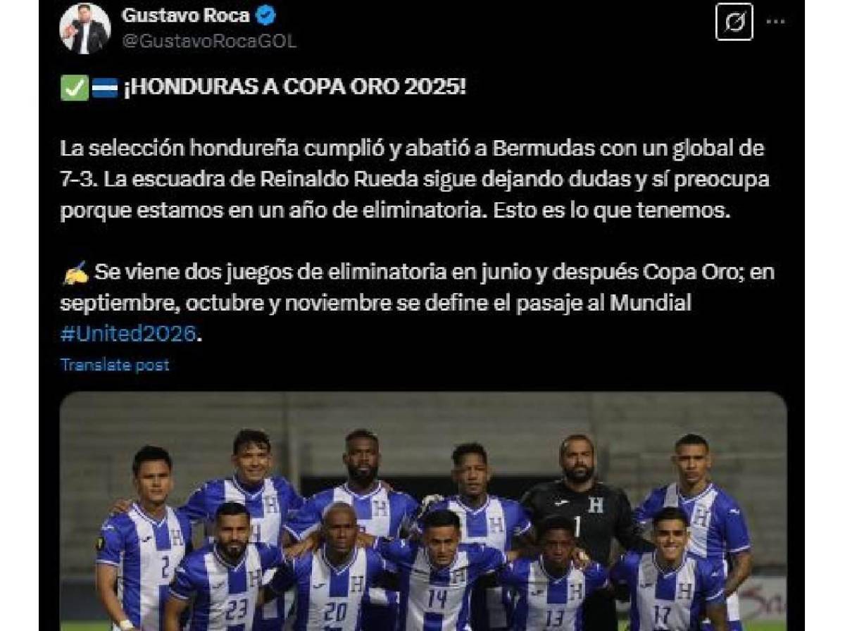 Prensa de Honduras no perdona: esto dicen pese a triunfo ante Bermudas