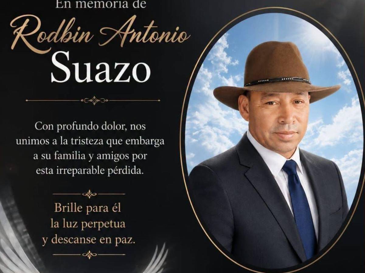 Revelan hacia dónde se dirigía Rodbin Suazo antes de desaparecer en Comayagua