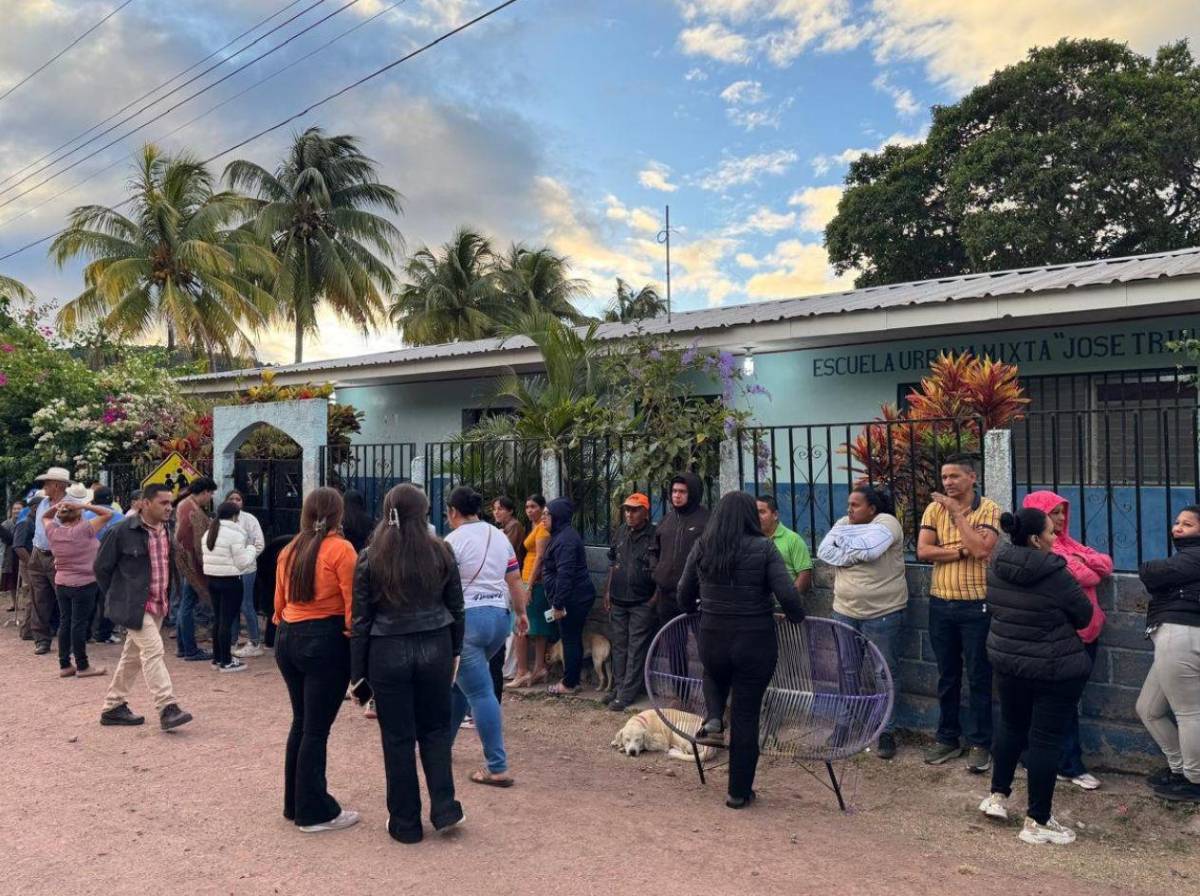 Así se vive la jornada electoral en San Antonio de Flores, El Paraíso