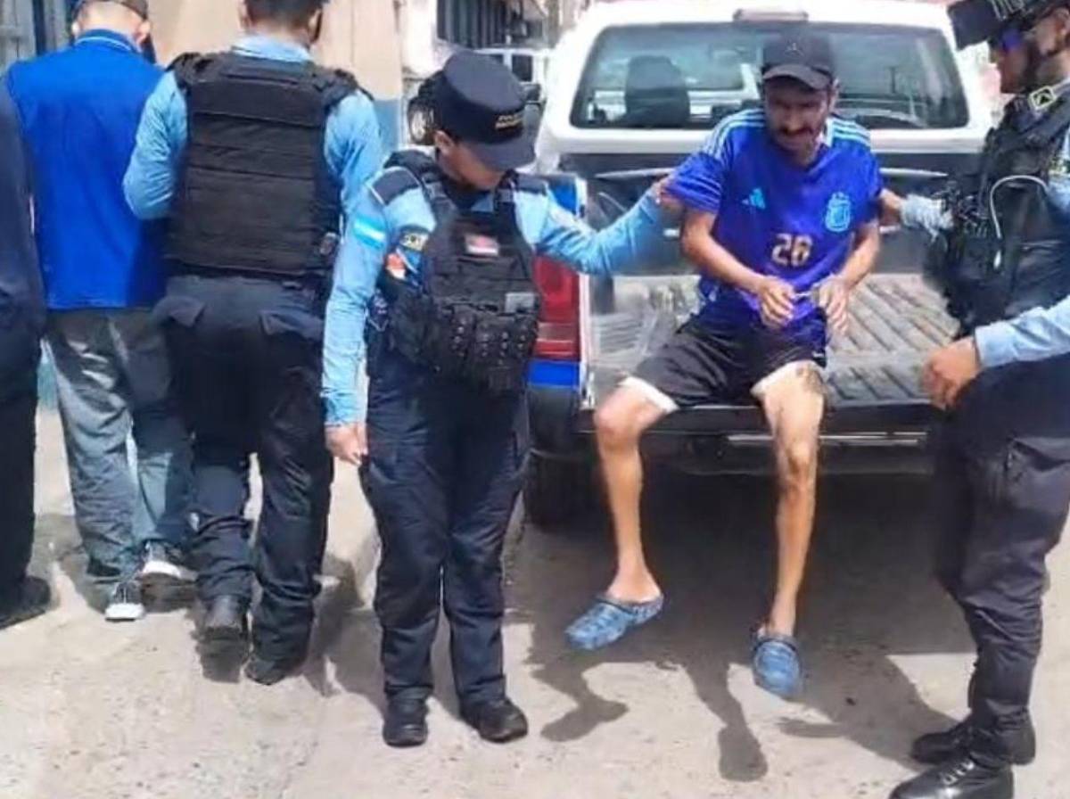 Capturan a tres presuntos integrantes de la banda El Renco en SPS
