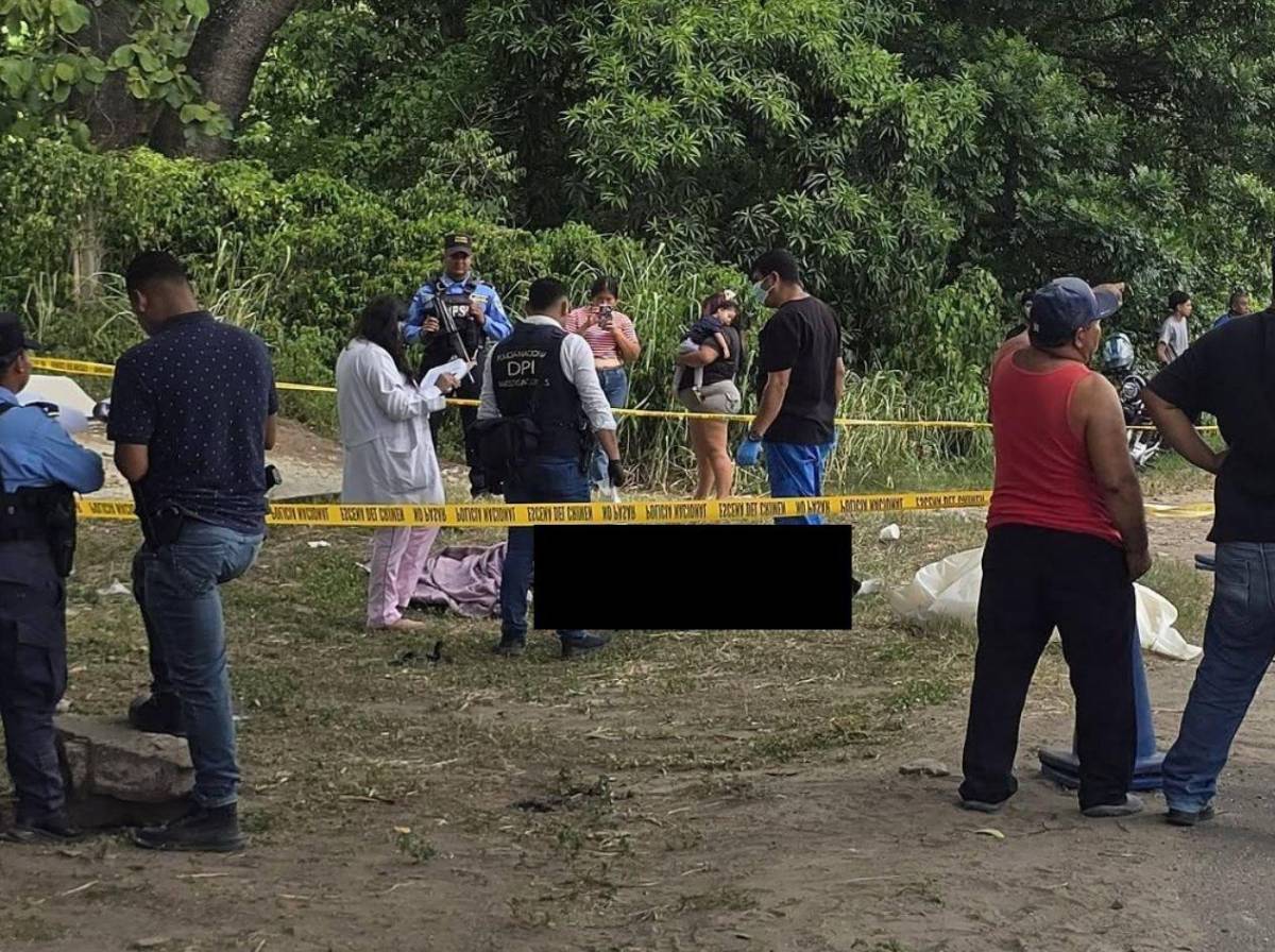 Le dejaron un rótulo: identifican a hombre hallado muerto en Choloma