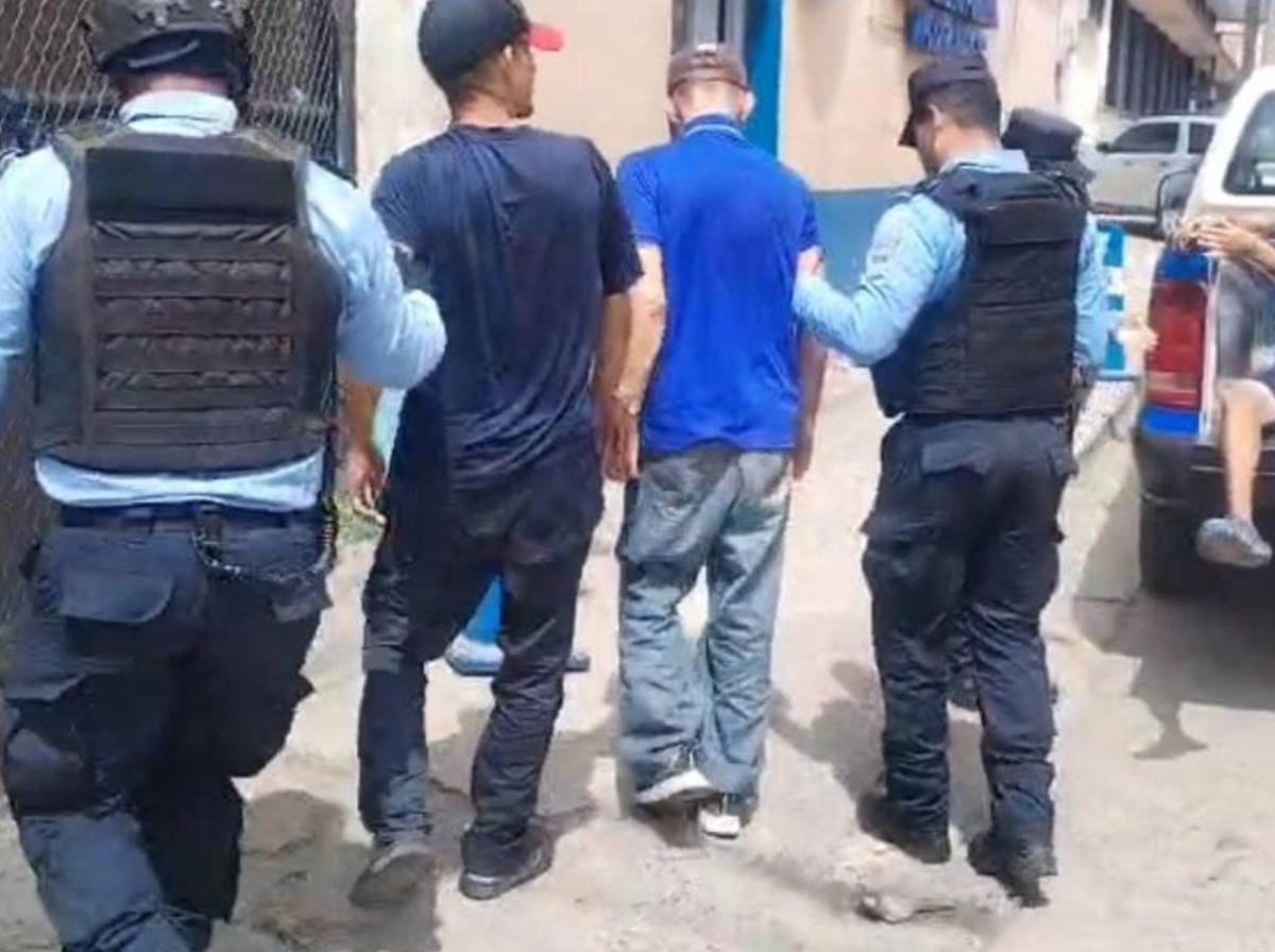 Capturan a tres presuntos integrantes de la banda El Renco en SPS