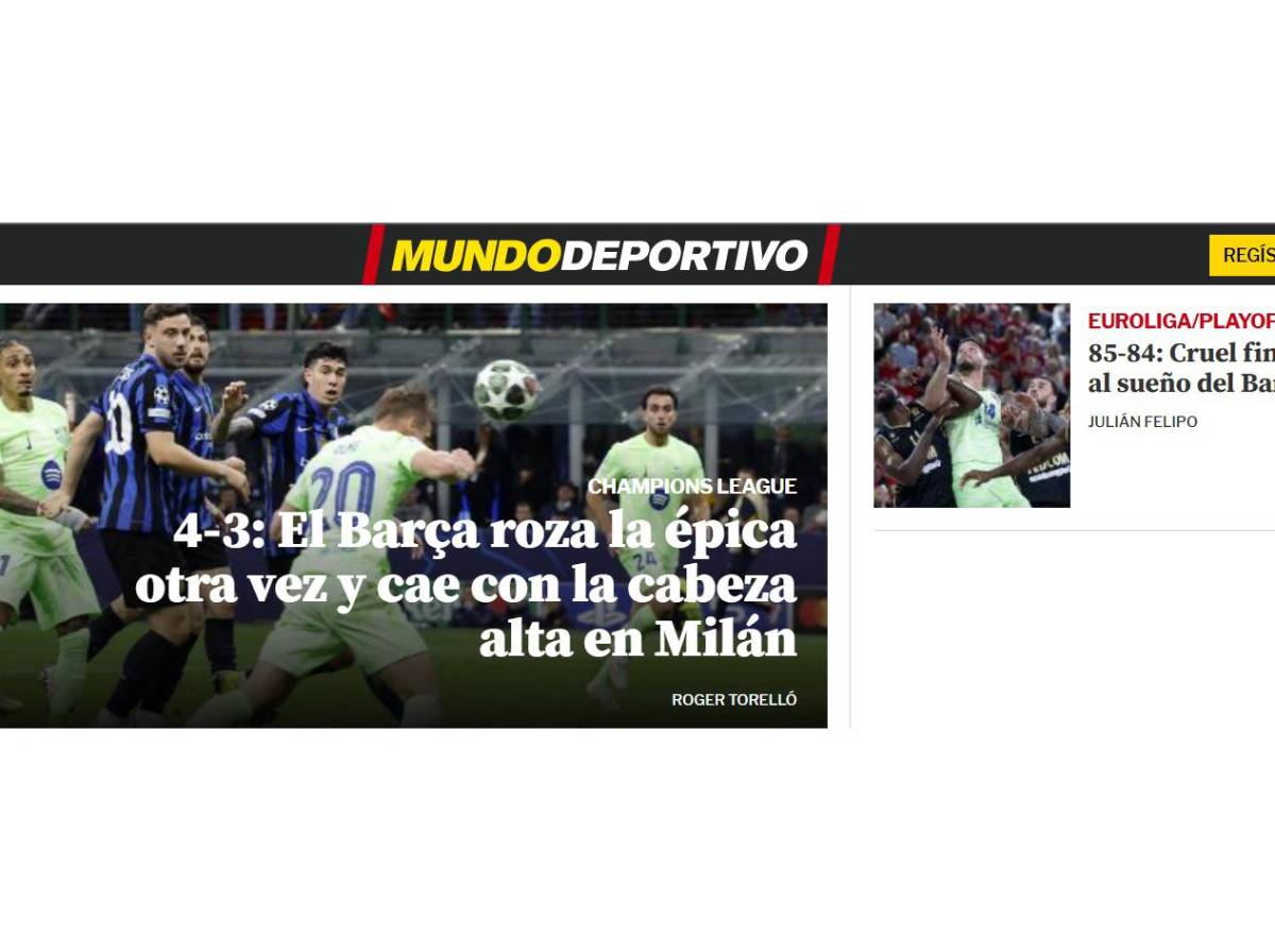 Máxima crueldad: Lo que dice la prensa tras eliminación de Barça en Champions