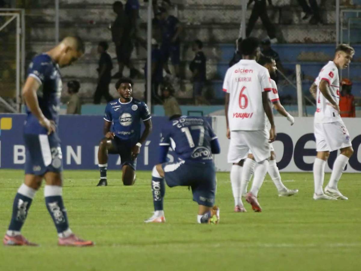 Héroe de Olimpia, llanto del villano de Motagua, disturbios, heridos y bellezas