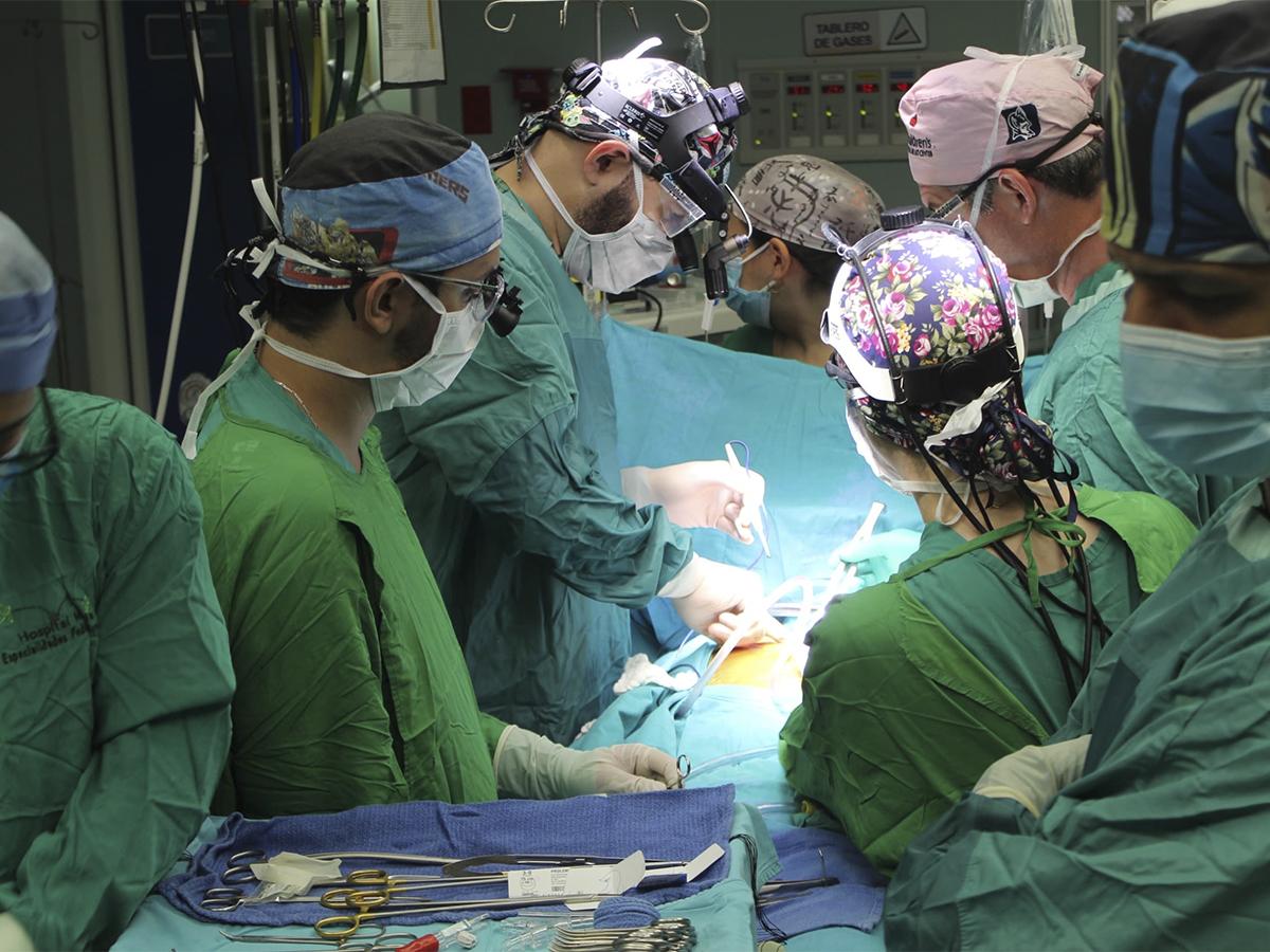 La brigada asistirá a menores de edad que sufren cardiopatías y se encuentran en lista de espera del Hospital María de Especialidades Pediátricas.