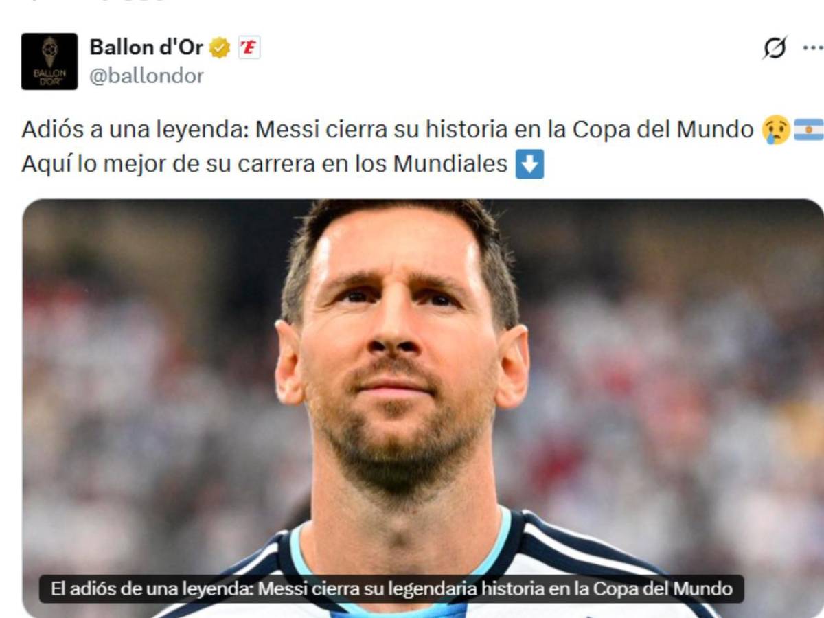 Messi desata revuelo por lo que hizo: Los del Balón de Oro le dejan mensaje