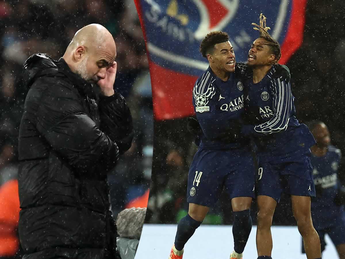 PSG remonta al Manchester City de Guardiola y lo deja al borde de la eliminación en Champions