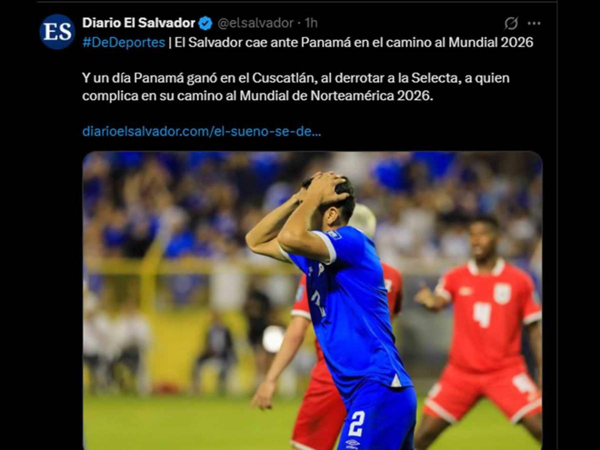 Prensa reacciona a triunfo de Panamá en El Salvador y 'ChepeBomba' se acuerda de Honduras: Robo