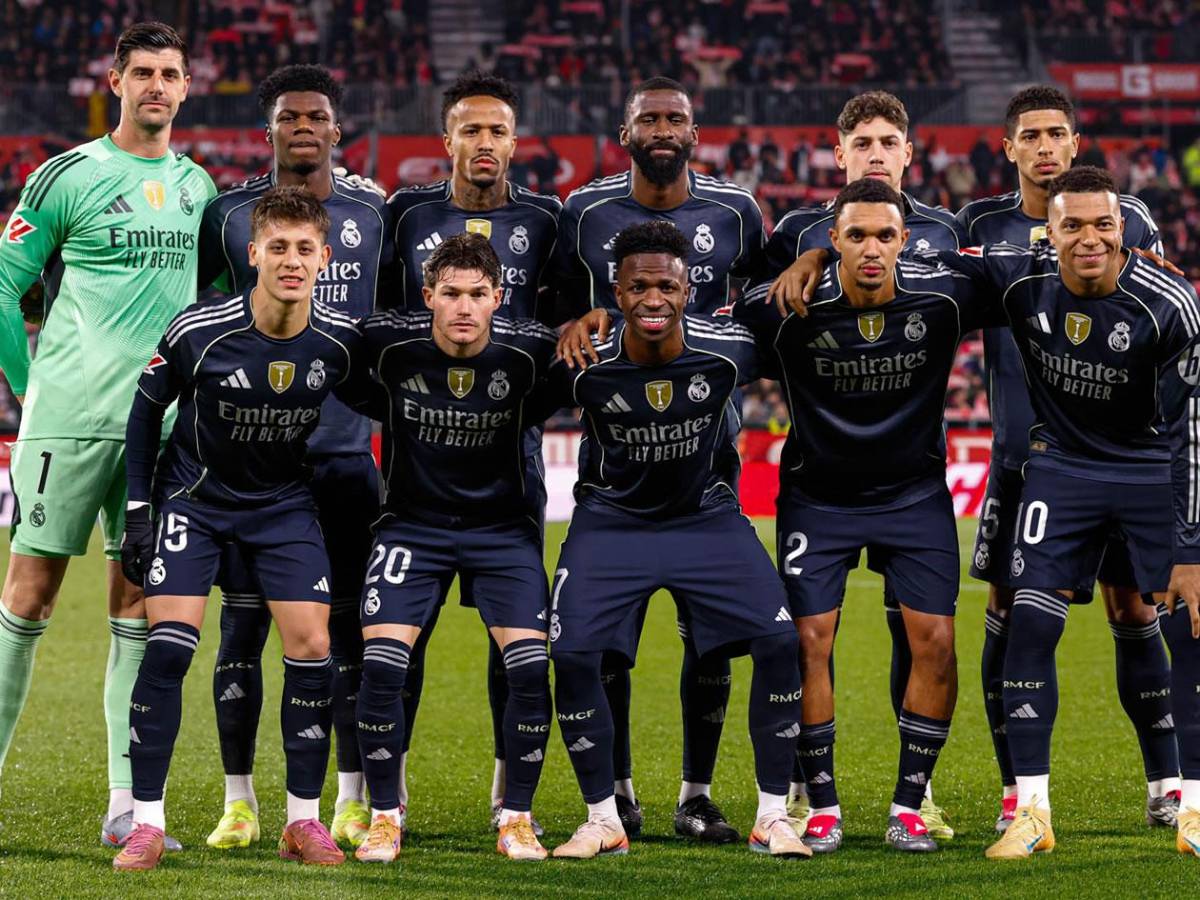 Sufrimiento del Real Madrid en Girona, enganchón de Mbappé y burla a Vinicius