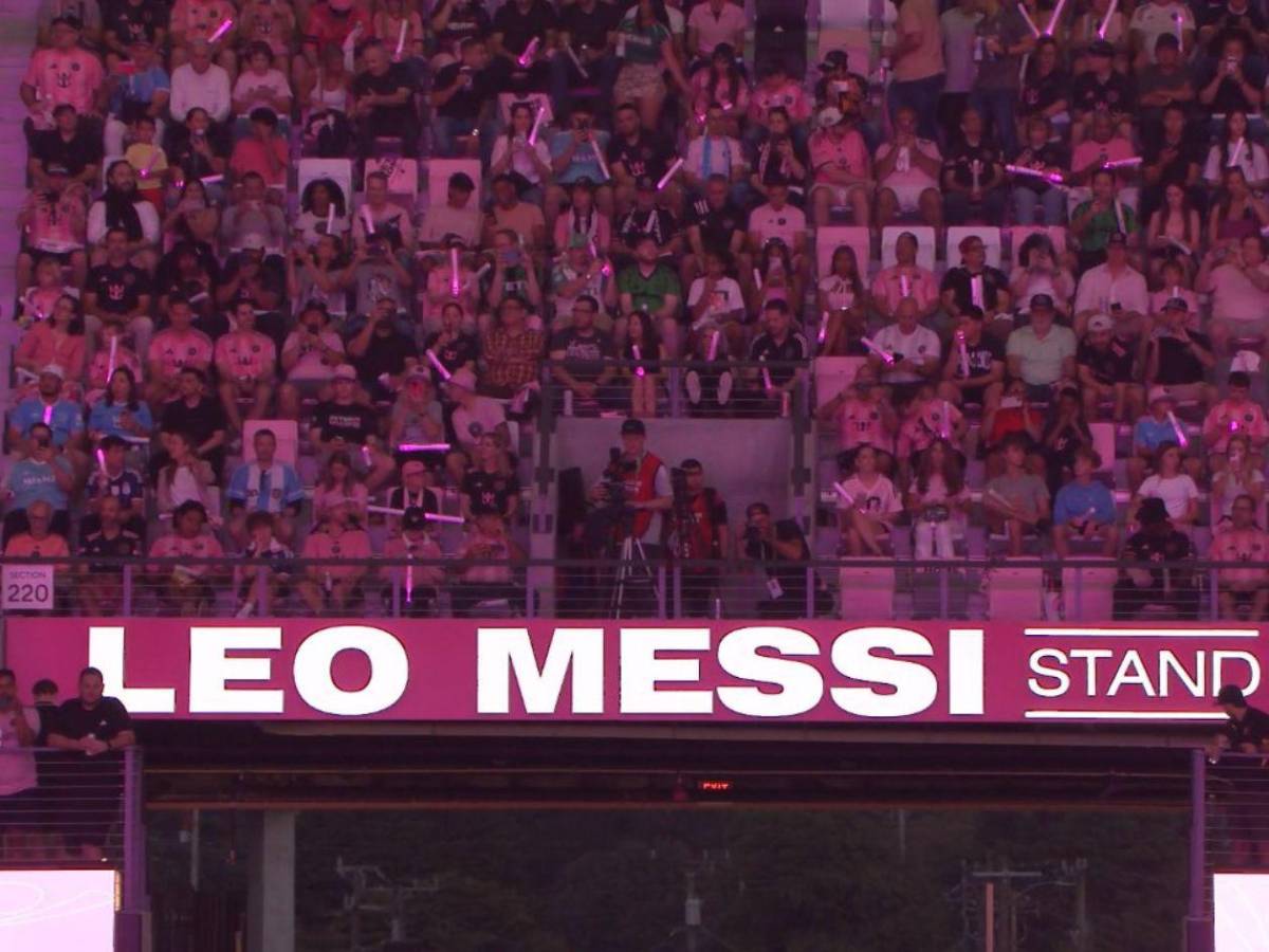 Inter Miami inaugura su estadio: bella hondureña, figuras y gol de Messi