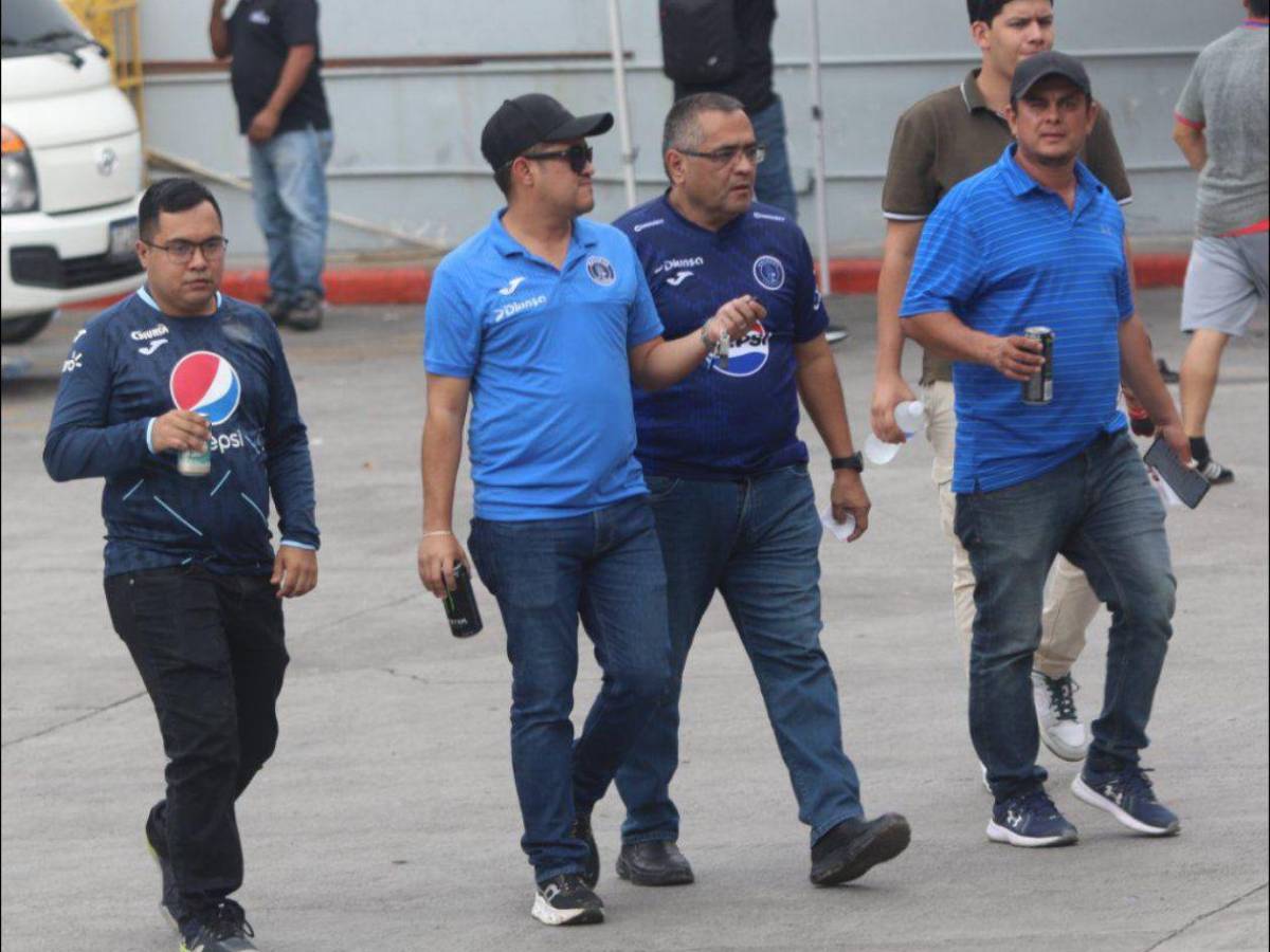 El ambiente que se vivió en la previa del Olimpia-Motagua del Apertura 2025