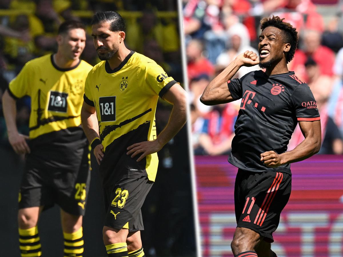 Bayern, campeón de Bundesliga y Borussia Dortmund quedó a un gol del título
