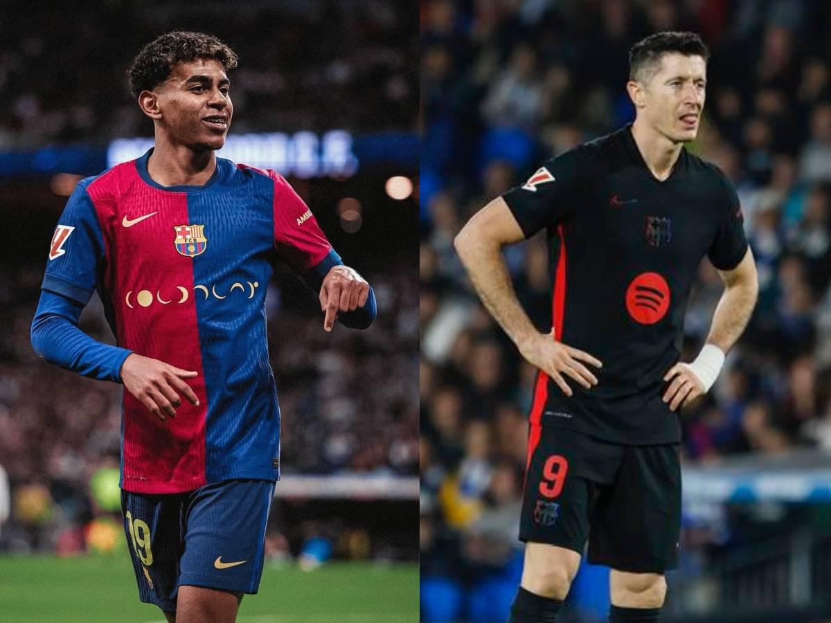 Barcelona lo confirma: lesiones de Yamal y Lewandowski; su tiempo de baja