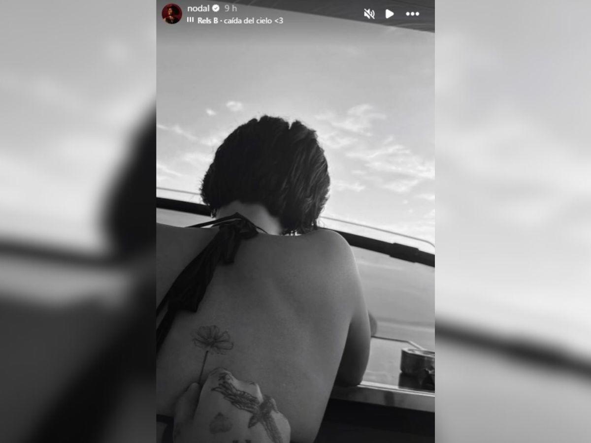 Fotografía compartida por Christian Nodal.