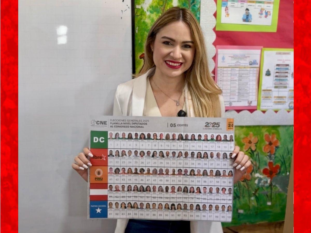 ¿Quién es Yasmin Meza, la candidata a diputada con más votos en Cortés?