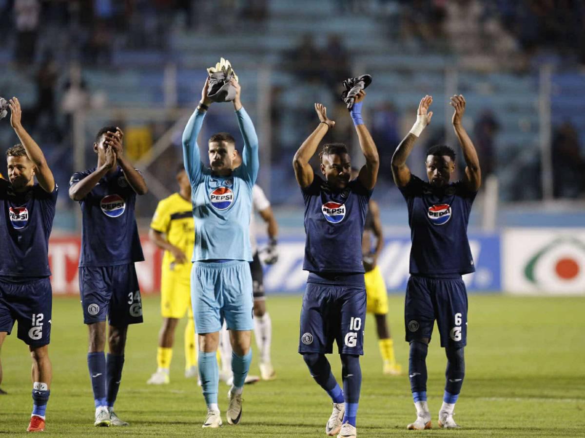 Motagua celebró el pase a la Gran Final del Apertura 2024.