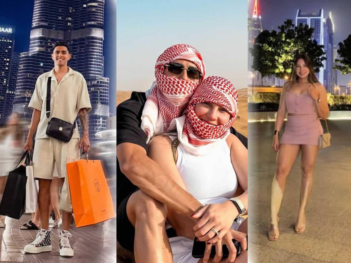 Las lujosas vacaciones de Luis Palma y Annie Córdova en Dubái: desierto y compras