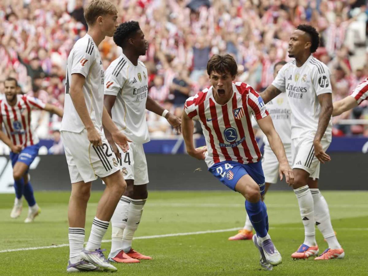 Vinicius con feo gesto, dolor del Real Madrid y llanto de Simeone en triunfo del Atlético