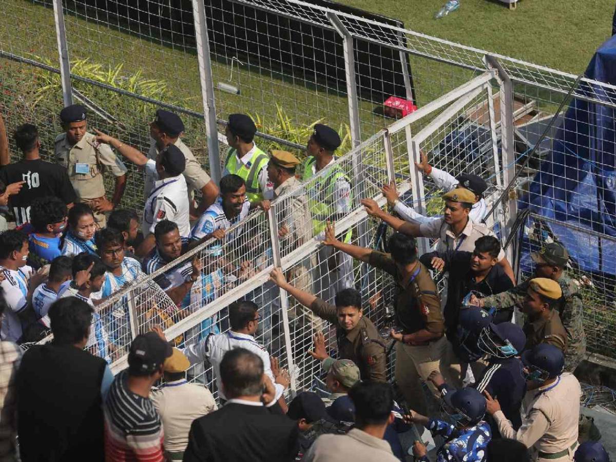 Messi provoca caos: destrozos, detenido y lo que lo pasó con el argentino