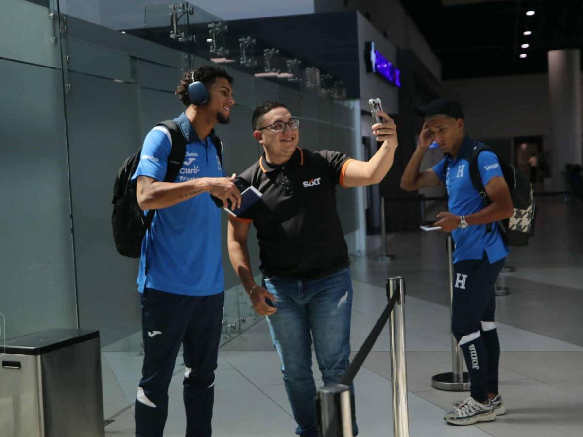 Así fue la salida de la Selección de Honduras rumbo a Curazao para enfrentar a Haití