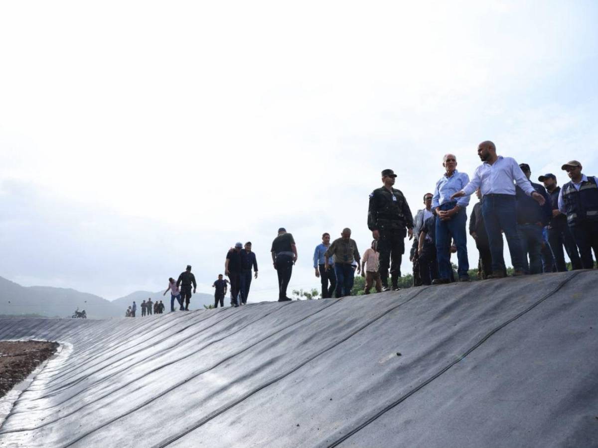 Así funciona la “malla de concreto” que Honduras prueba en bordos del valle de Sula
