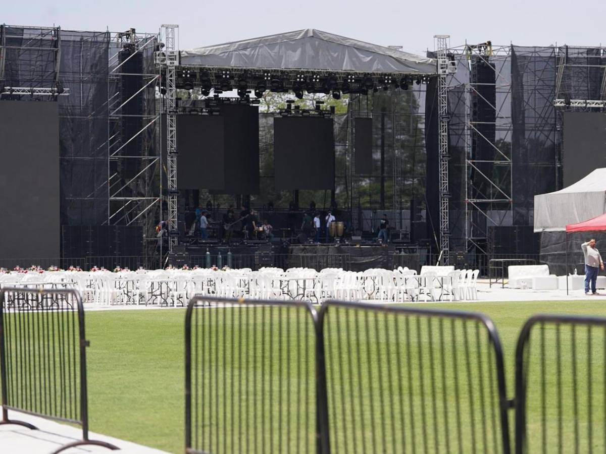 Alcaldía de San Pedro Sula daña más la cancha del estadio Morazán con concierto gratuito