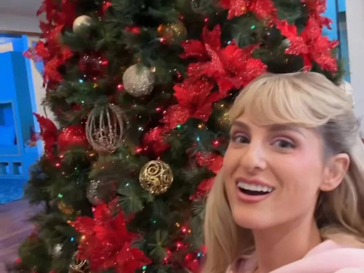 Así lucen los árboles navideños de los famosos