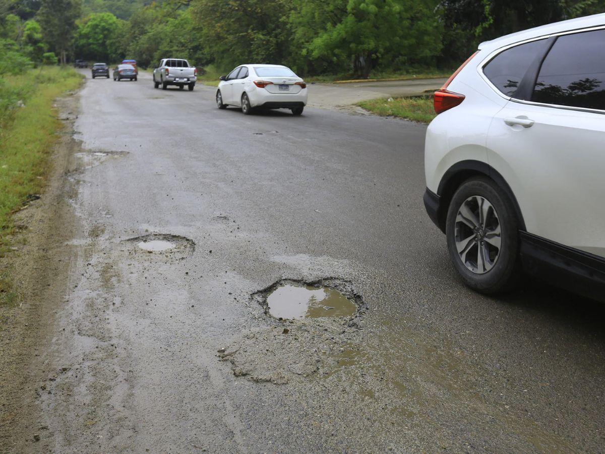 Fotos de la carretera a Jucutuma que enfrentó a Roberto Contreras y a Octavio Pineda