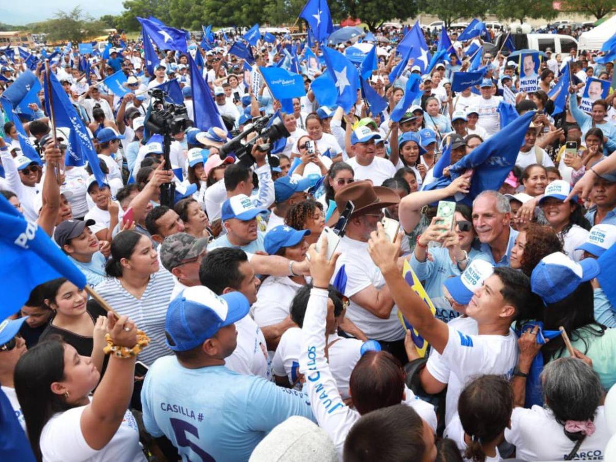 Nasry Asfura pide cuidar el voto en su cierre de campaña