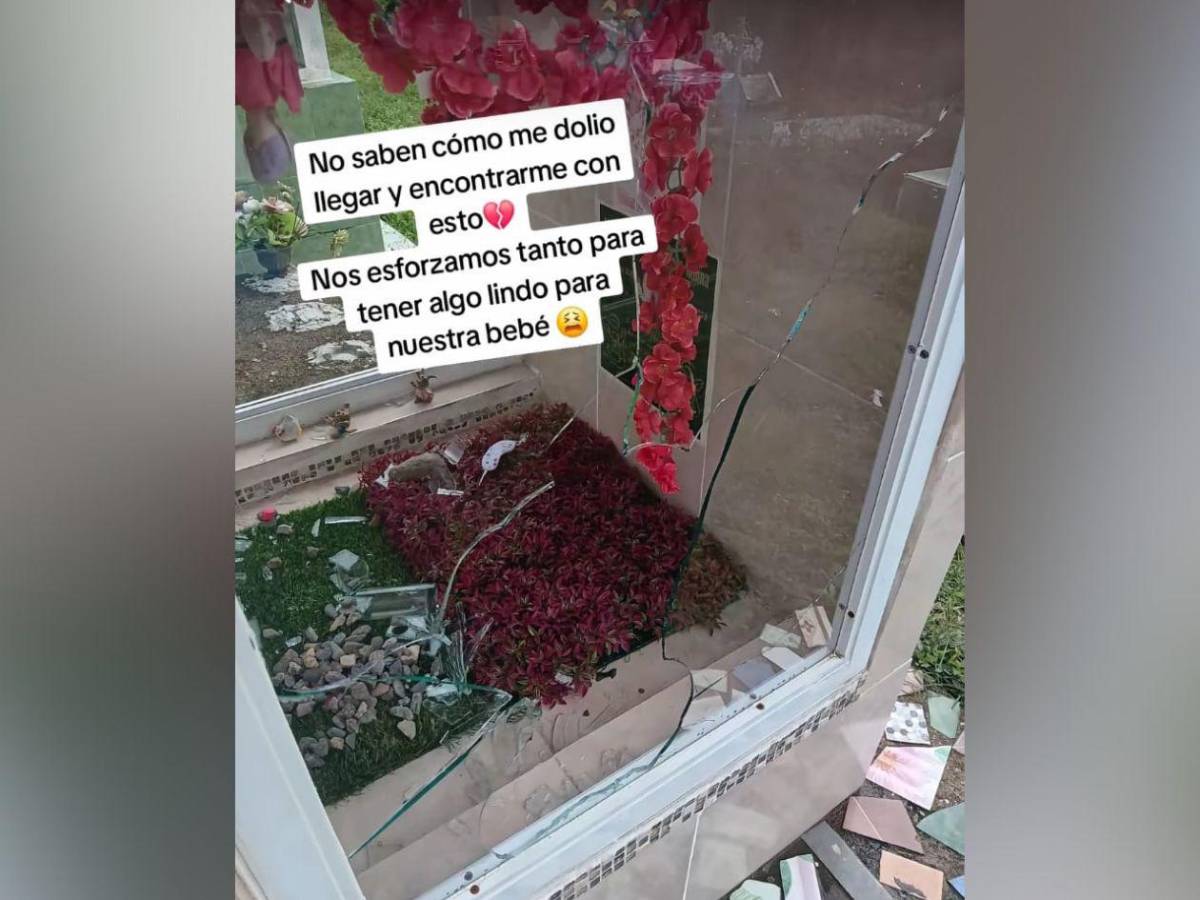 Con un angelito no: Profanan tumba de niña hondureña para robarle sus juguetes en Navidad