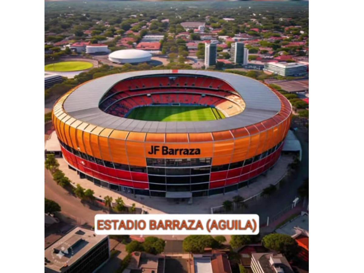 Así serían los estadios del Mundial de El Salvador en 2100, según la IA