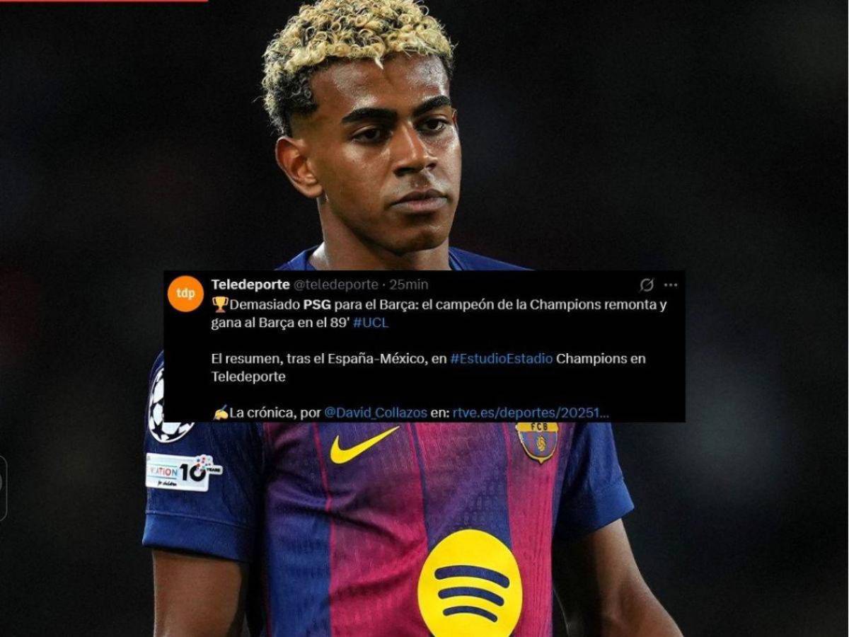 Así reaccionó la prensa a la derrota del Barcelona ante PSG en Champions