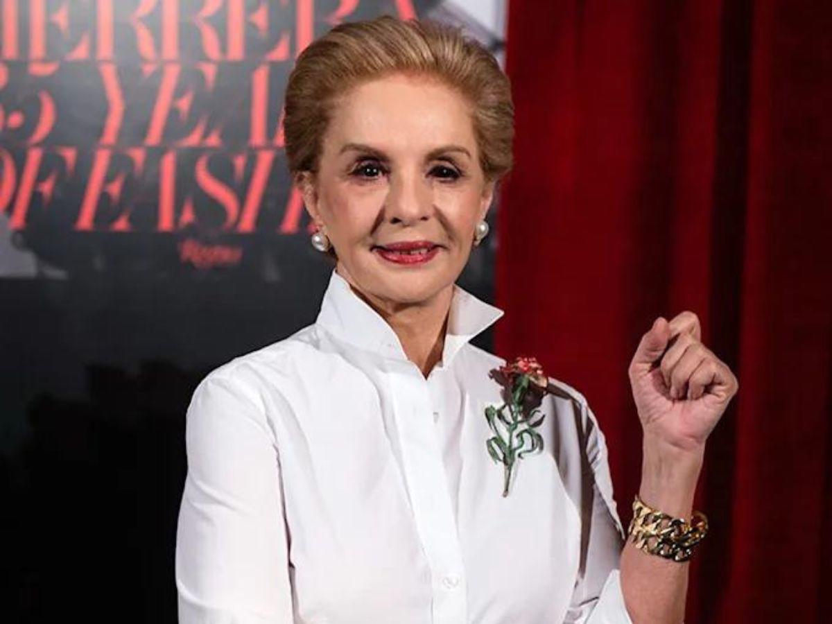 Carolina Herrera “explota” contra las personas que no saben ser “elegantes”