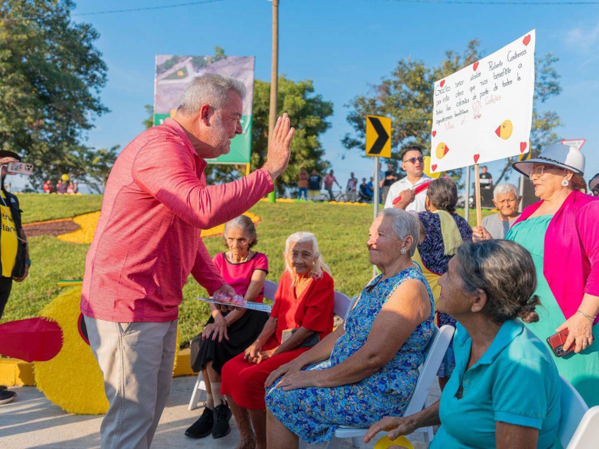 Así se ve el nuevo vado “El Pollo”, entregado por el alcalde Roberto Contreras