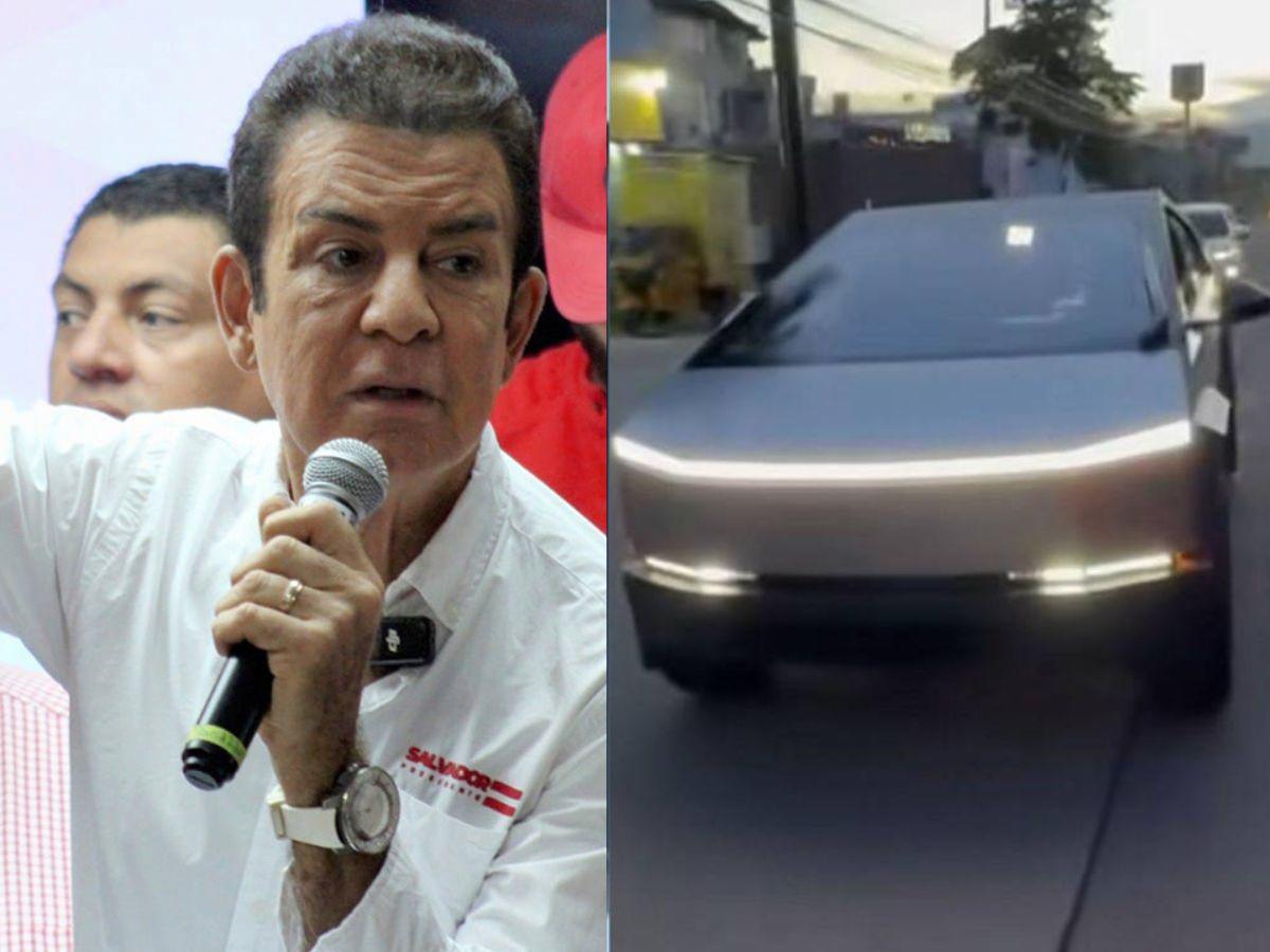 ¿Lo compró? Nasralla revela la verdad sobre el Tesla Cybertruck