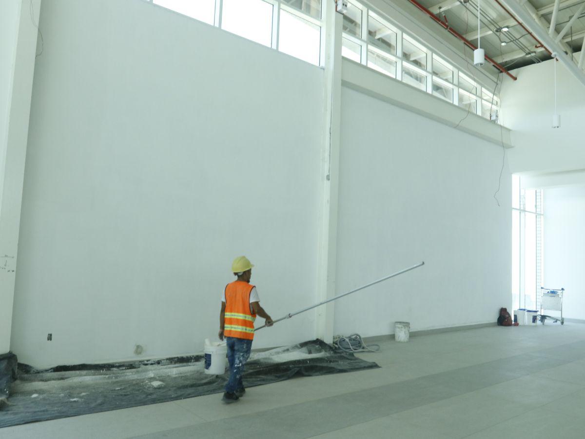 Así avanza modernización del aeropuerto Villeda Morales